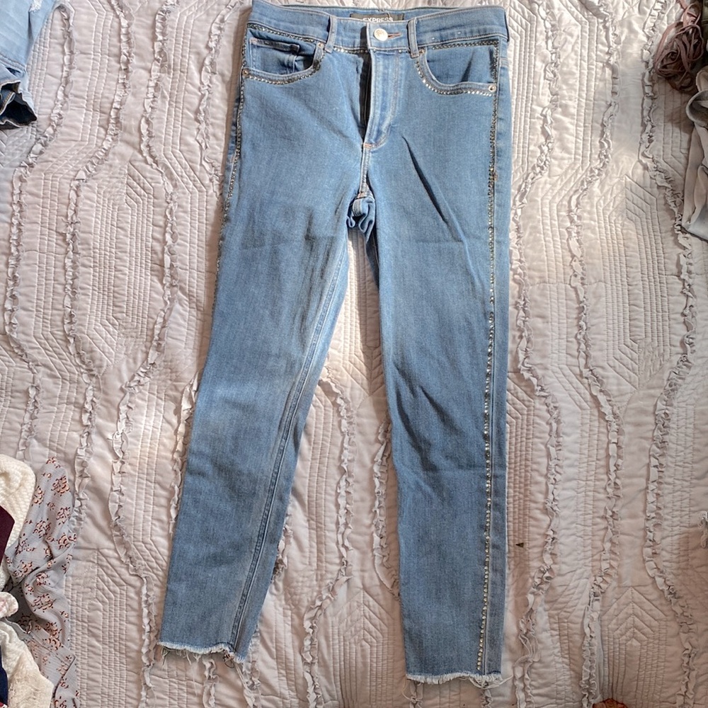 2s/2c Express ankle jegging,high rise.